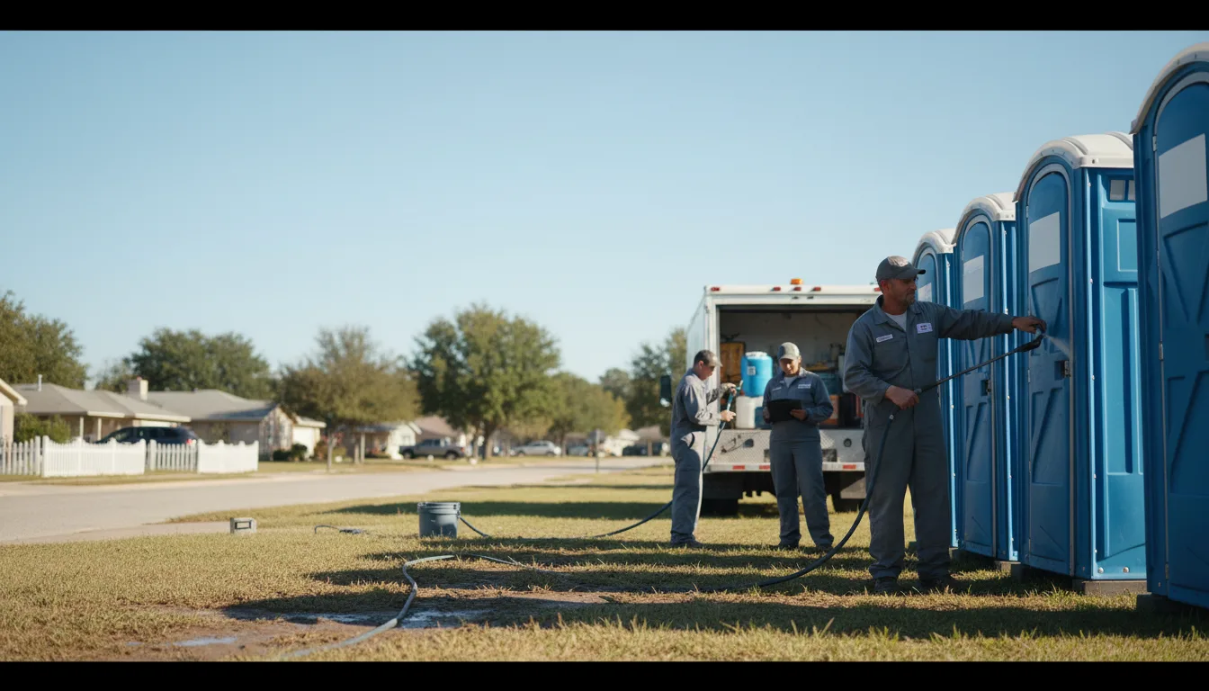 Long-Term Portable Toilet Rental in Diamondhead, MS near me